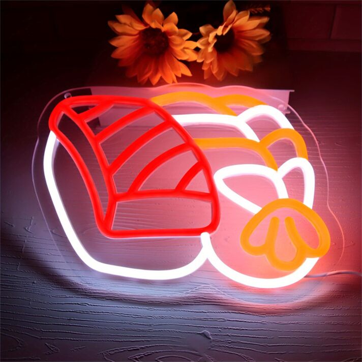 Sushi Assortment LED Neon Sign
