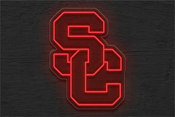 Elevate your game day celebrations and campus decor with the University Of Southern California Logo LED Neon Sign, perfect for dorms, fraternity houses, and alumni gatherings.