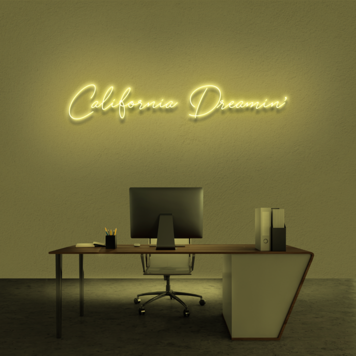 California Dreamin' Neon Sign