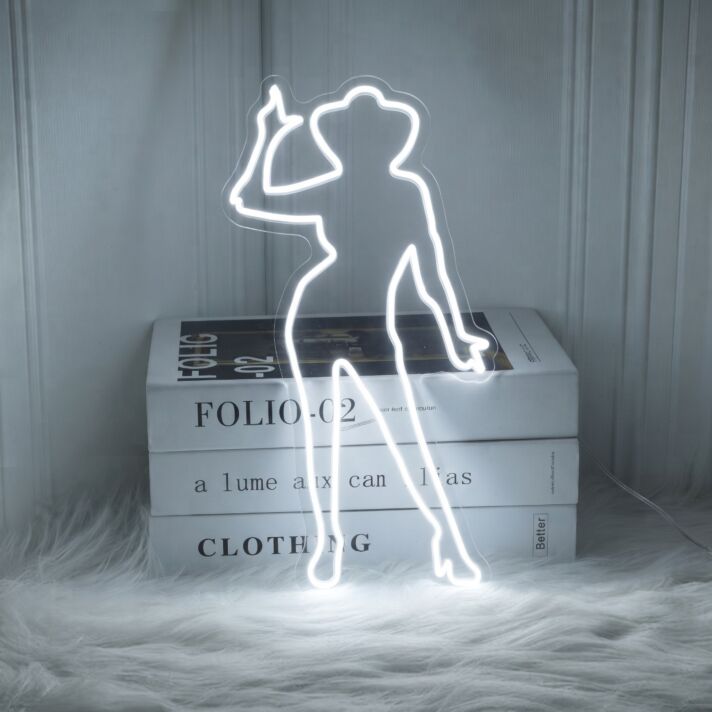 Sexy Naked Cowgirl Led Neon Sign Texas Cowgirl Neon Led Sign Cowgirl Bar Decor