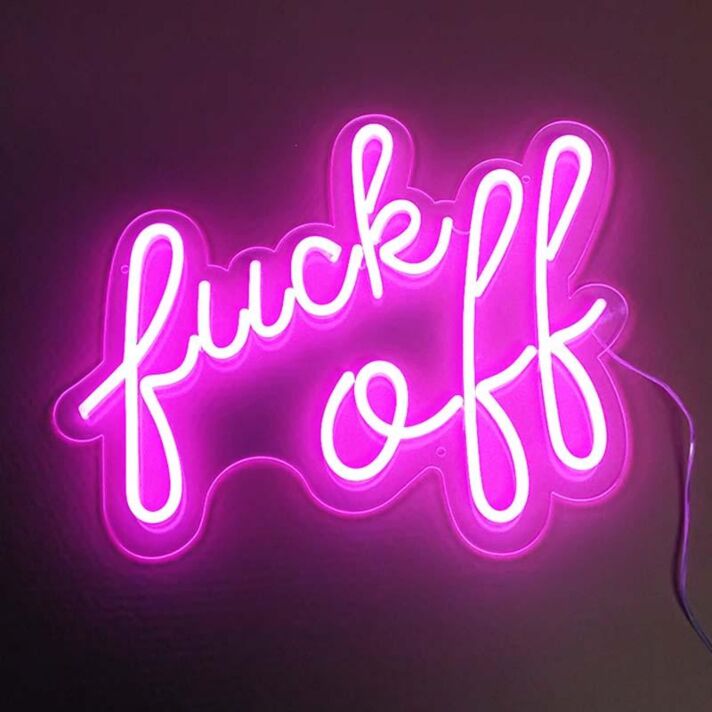 Fck Off Neon Sign