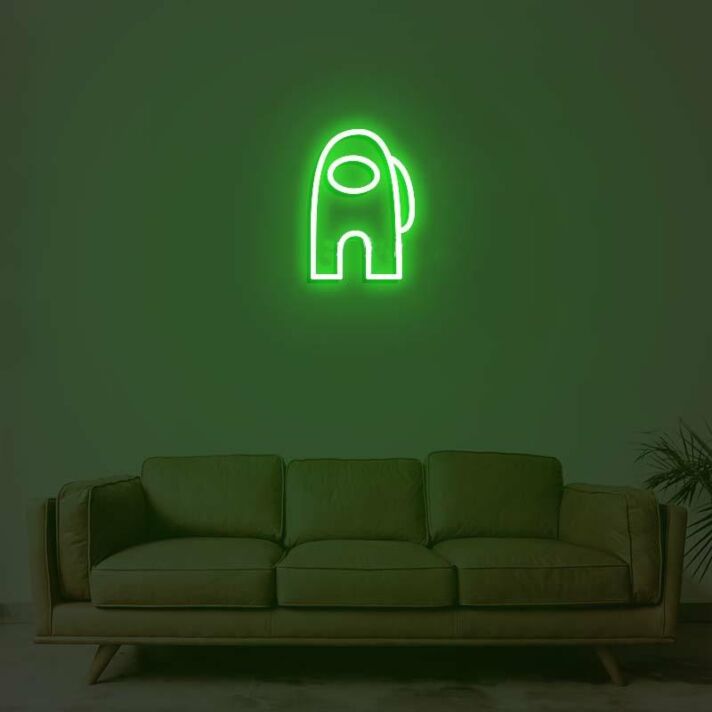 Among Us Neon Sign