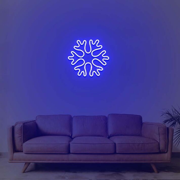 Snowflake 1 Neon Sign