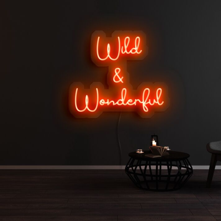 Wild Wonderful Neon Sign