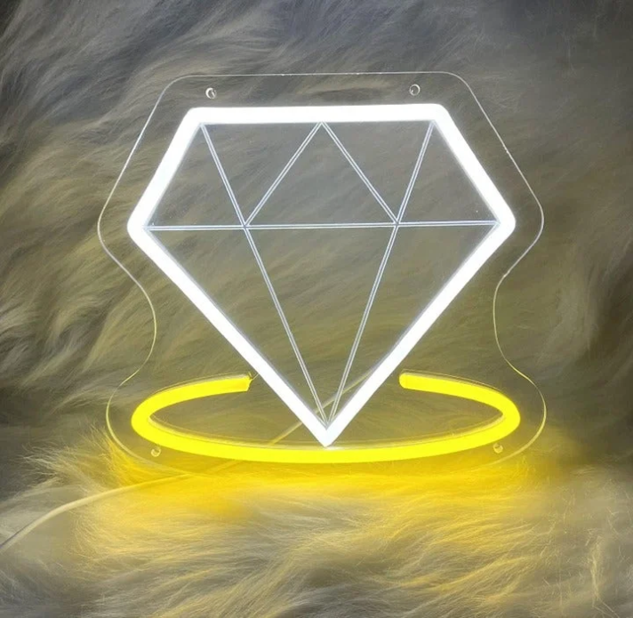 Diamond LED Neon Sign