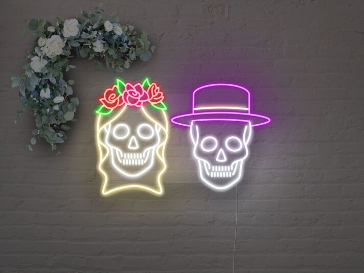 Bride And Groom Neon Sign
