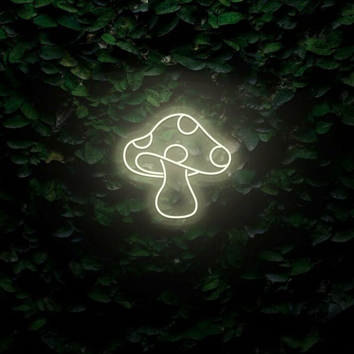 Mushroom LED Neon Sign