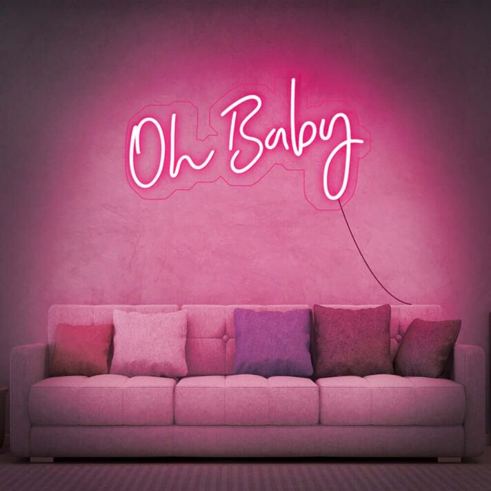 Oh Baby V1 Neon Sign