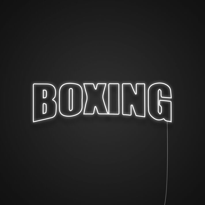 Boxing Neon Sign
