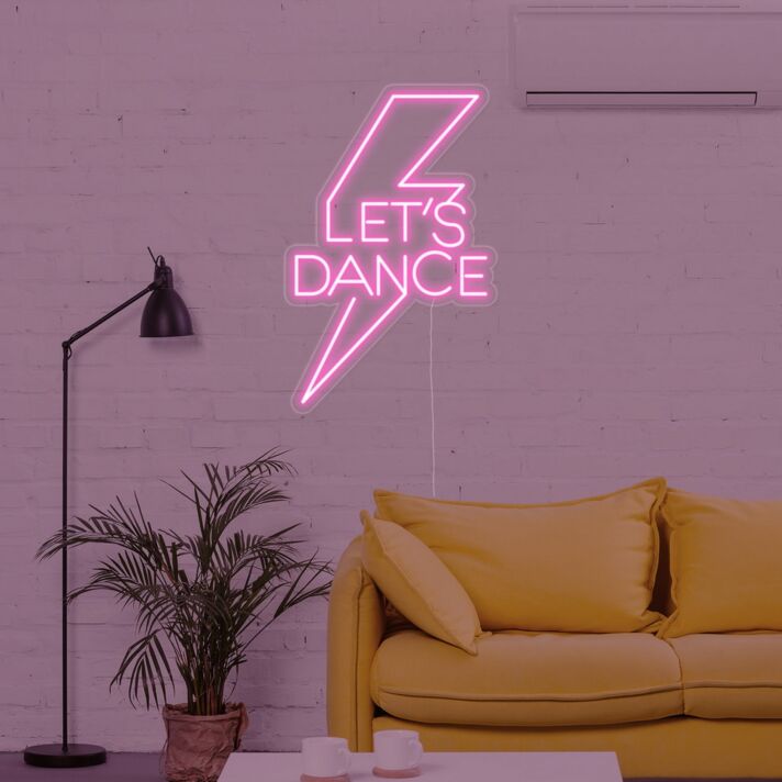 Lets Dance Neon Sign