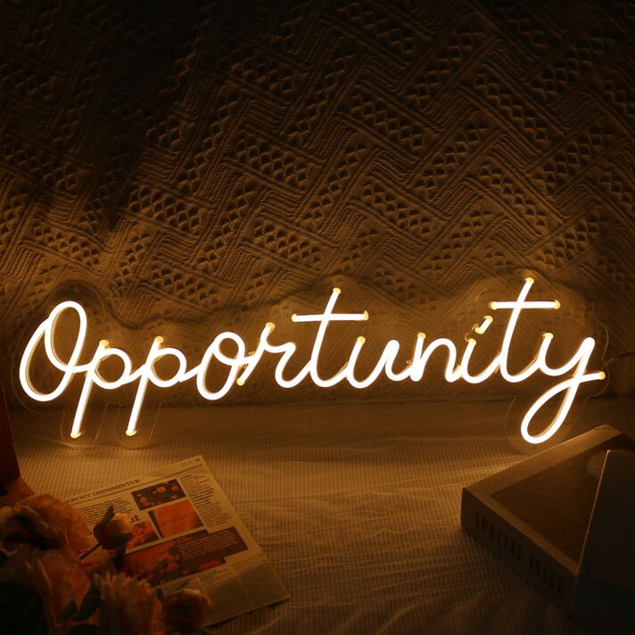 Opportunity Neon Sign