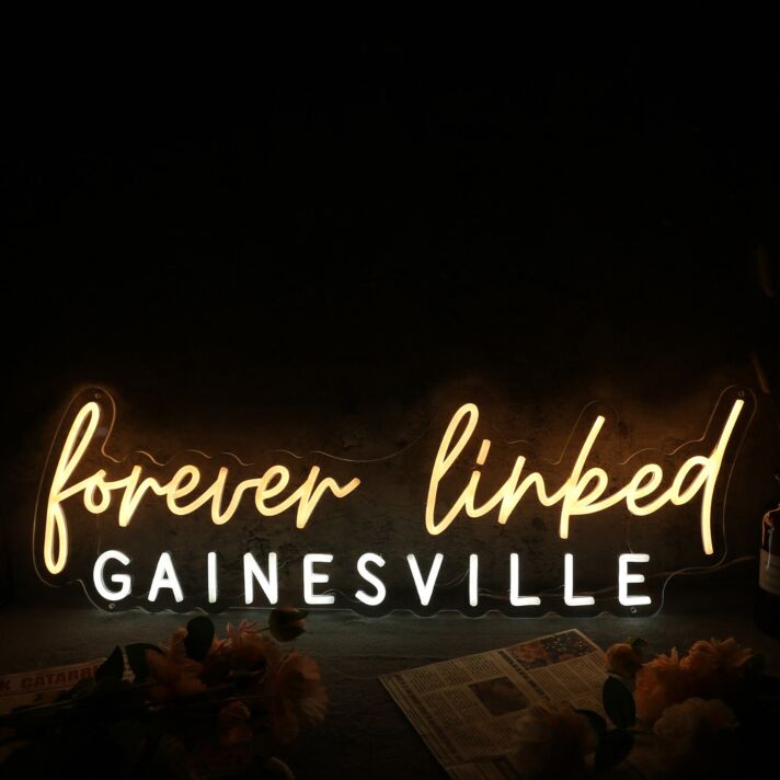 Gainsville Forever Linked Neon Sign