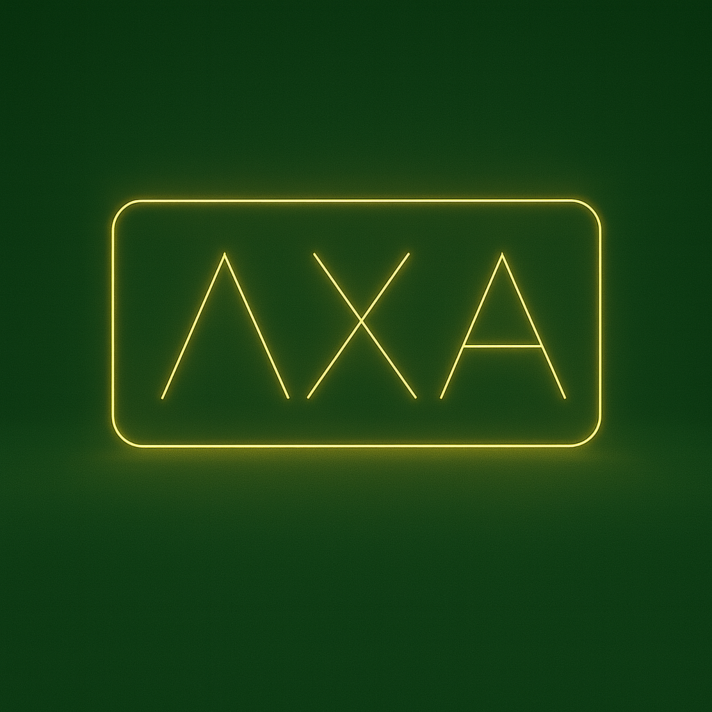 Lambda Chi Alpha ΛΧΑ LED Neon Sign Celebrating Brotherhood and Service