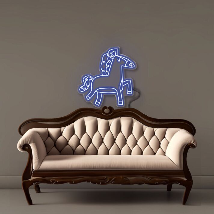 Doodle Horse Led Neon Signs