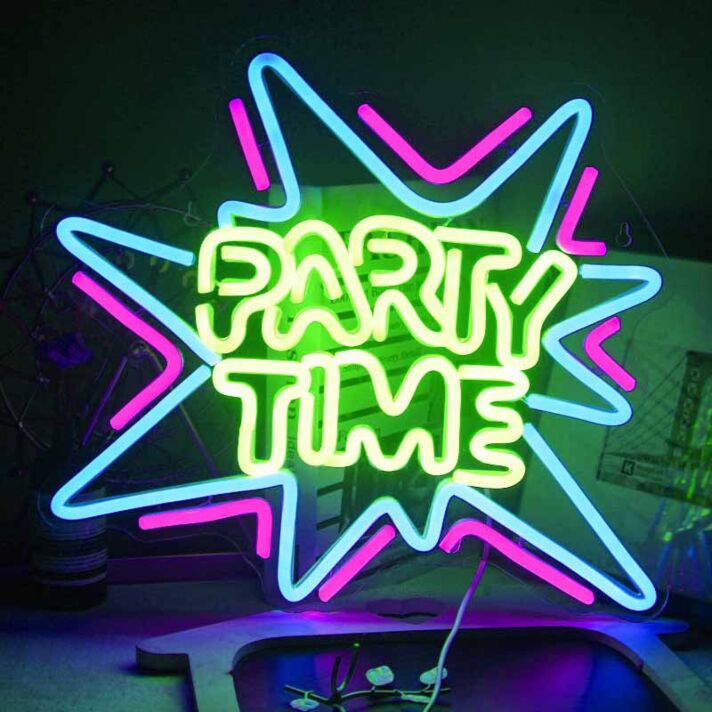 Lively PARTY TIME Neon Sign