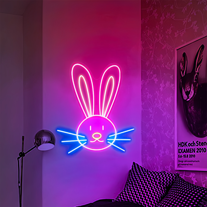 Easter Bunny Neon Sign