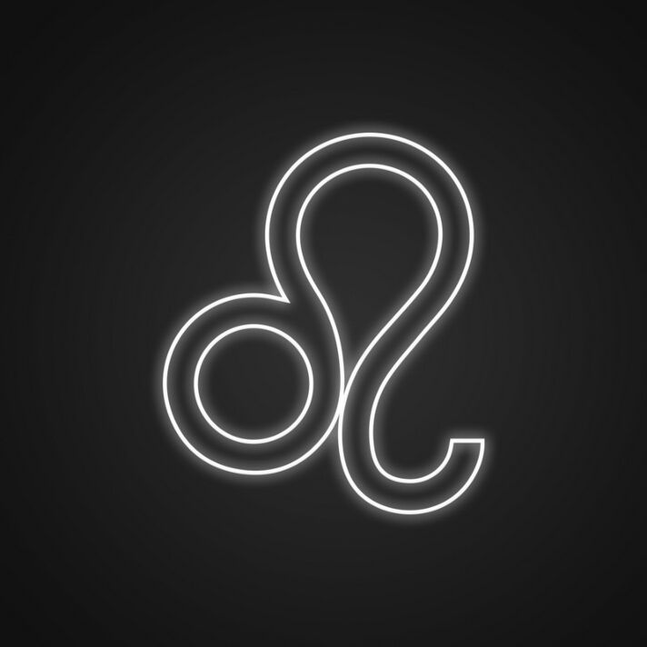 Leo Neon Sign for Horoscope Lovers