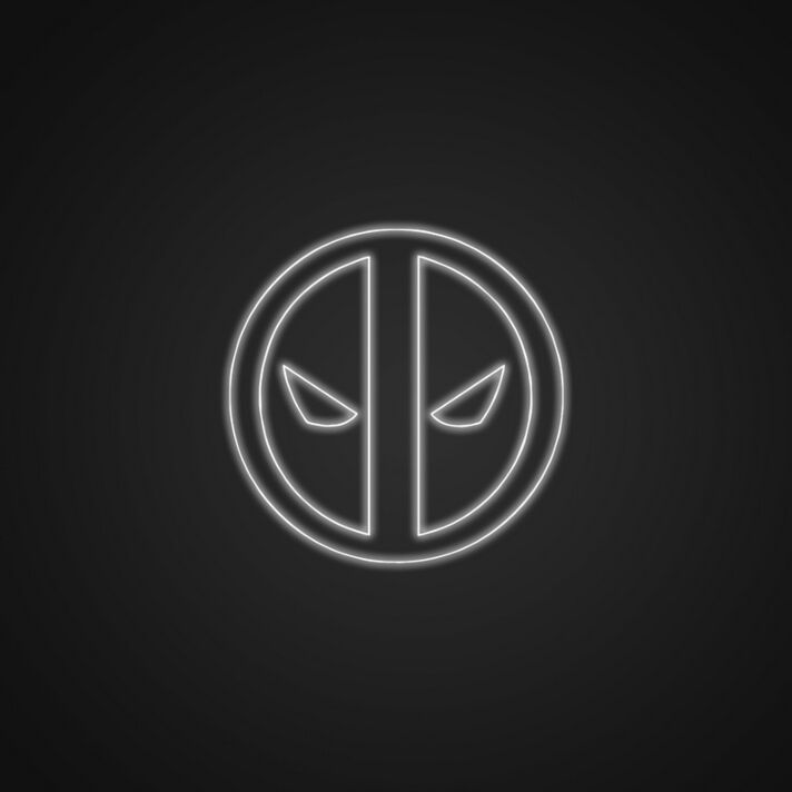 Superhero Neon Sign for Themed Decor