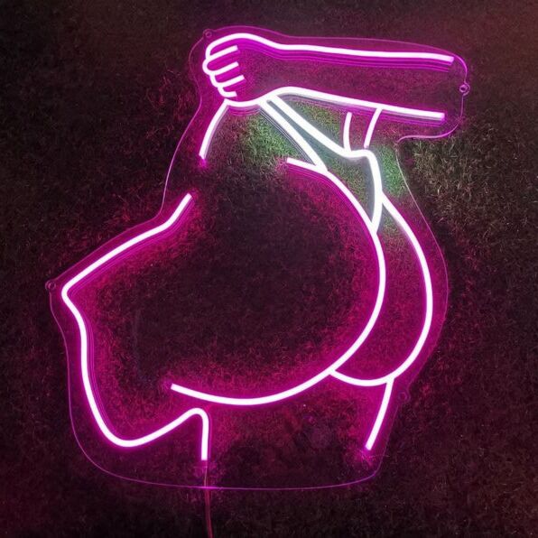 Body neon sign