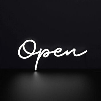Elevate Your Business or Bar Ambiance with the Script Open LED Neon Sign – Perfect for Storefronts, Weddings, and Nighttime Galas.