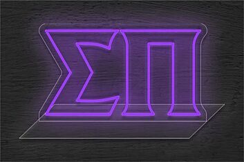 Brighten Up Your Bar, Office, or Fraternity House with the Sigma Pi LED Neon Sign.