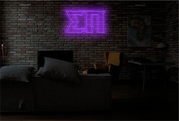 Brighten Up Your Bar, Office, or Fraternity House with the Sigma Pi LED Neon Sign.