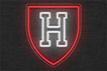 Brighten Your Office, Bar, or Dorm Room with The Harvard Logo LED Neon Sign.
