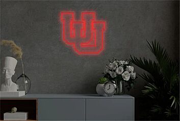 Brighten Your Game Room, Sports Bar, or Dorm with The University of Utah Logo LED Neon Sign.