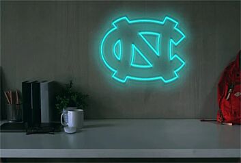 Elevate your game room, office, or alumni gathering with the University Of North Carolina Logo LED Neon Sign.