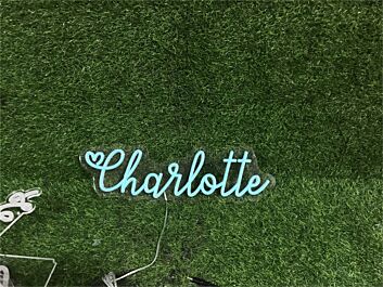 Brighten Your Space: Charlotte Name Custom LED Neon Sign for Home Decor, Office, Bars, and Weddings