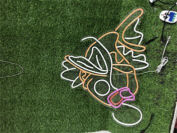 Brighten Your Space with a Unique Japanese Fish Pattern LED Neon Sign - Perfect for Home Decor, Restaurants, and Themed Events