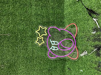 Brighten Your Game Nights and Special Events with Kirby Gameroom Decor LED Neon Sign - Perfect for Home, Bars, and Party Ambiance.