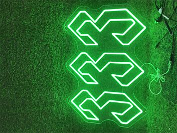 Bring Life to Your Space: Personalize Custom 333 LED Neon Sign for Weddings, Bars, and Office Decor