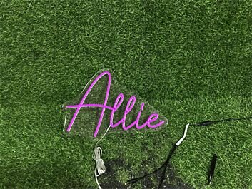 Allie Custom Name LED Neon Sign