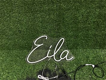 Brighten Up Your Space: Personalize Custom Eila LED Neon Sign for Home Decor, Office Vibes, and Special Occasions