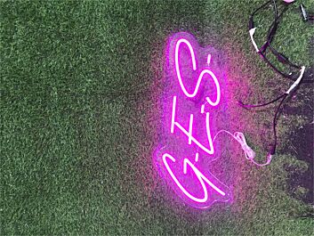 Brighten Any Occasion: Personalize Custom Ges LED Neon Sign for Home Decor, Office Highlight, Storefronts, Bars, Weddings, and Celebrations