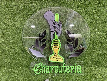 Transform any setting from your cozy home to vibrant parties with the Uv Sign Cool Logo LED Neon Sign.