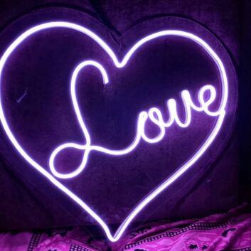 Love Heart Neon Sign