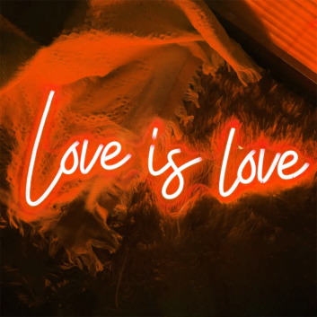 Love is Love Neon Sign