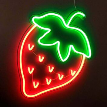 Strawberry LED Neon Sign