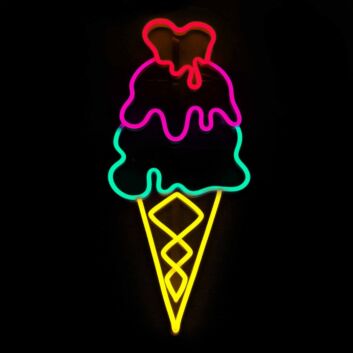 Ice Cream Neon Sign