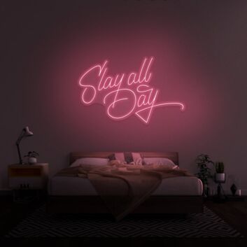 Slay All Day Neon Sign
