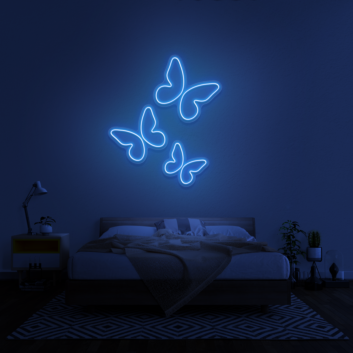Butterflies Neon Sign
