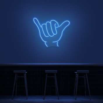 Fist Pump Neon Sign