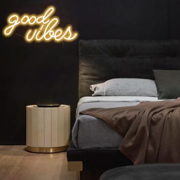 Brighten Up Your Bar, Office, or Wedding with the Versatile Changeable Color Good Luck Neon Sign.