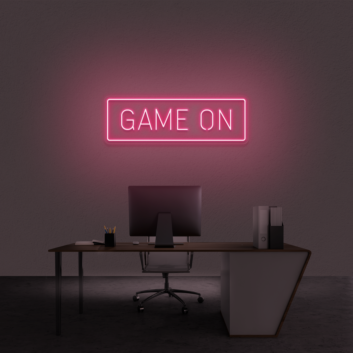 Game On Neon Sign