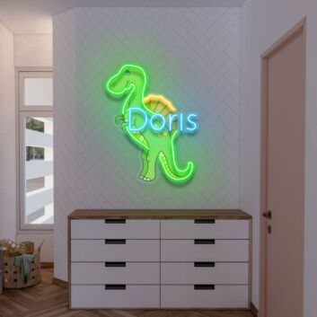 Custom Dinosaur Name LED Neon Sign