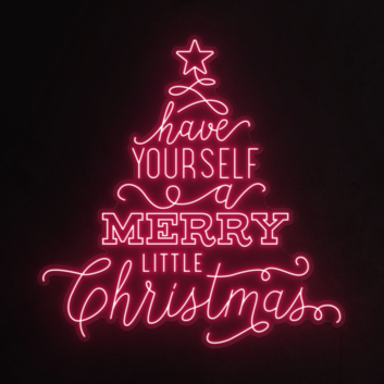 Have a Merry Little Christmas Neon Sign