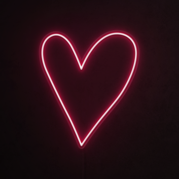 Children Heart Neon Sign