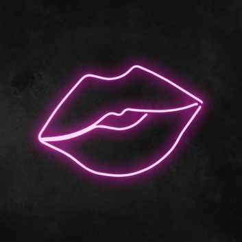 Kiss Neon Sign
